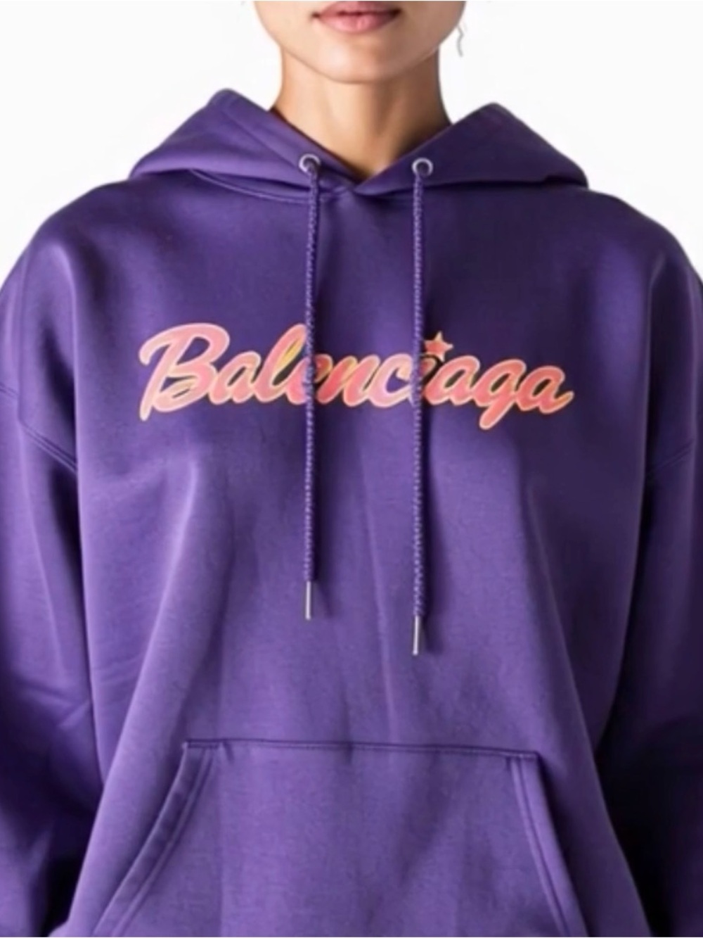 Mega Yacht Balenciaga Parody Barbie Hoodie - Purple